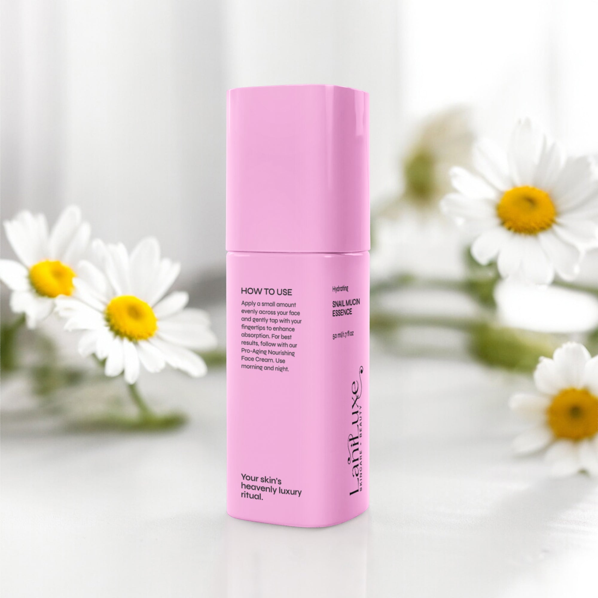 HydraSnail Mucin Essence – Luxury Glass Skin Hydrating Treatment (1.7 fl oz)