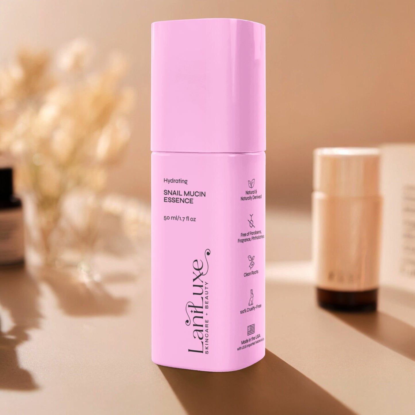 HydraSnail Mucin Essence – Luxury Glass Skin Hydrating Treatment (1.7 fl oz)