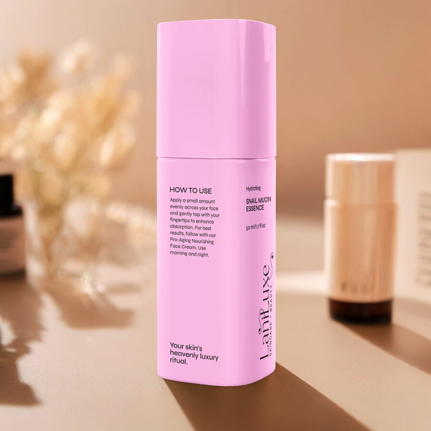 HydraSnail Mucin Essence – Luxury Glass Skin Hydrating Treatment (1.7 fl oz)